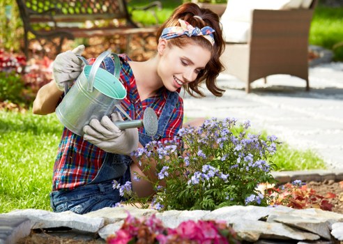 Landscapers Sudbury team creating a welcoming outdoor space